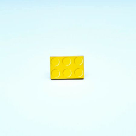 Handmade Pine Wood LEGO-Inspired Knob for Kids Furniture